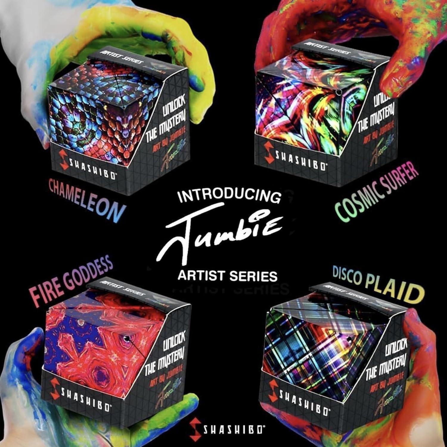 Cubo Antiestrés Shashibo - Juguete Sensorial 36 Imanes