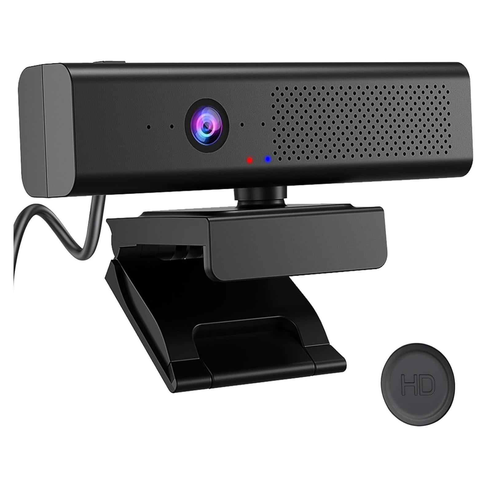 Cámara Web 1080P HD CofunKool H720 3-en-1 con Altavoz y Micrófonos