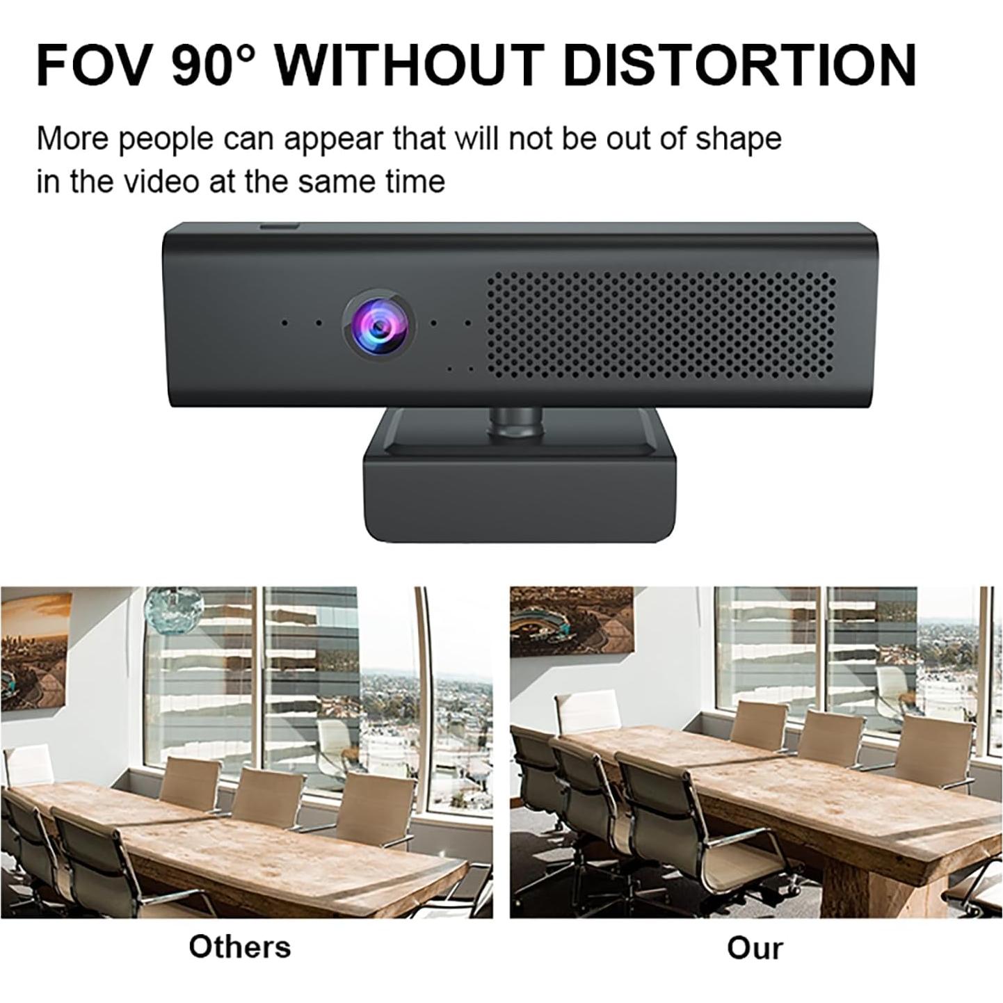 Cámara Web 1080P HD CofunKool H720 3-en-1 con Altavoz y Micrófonos