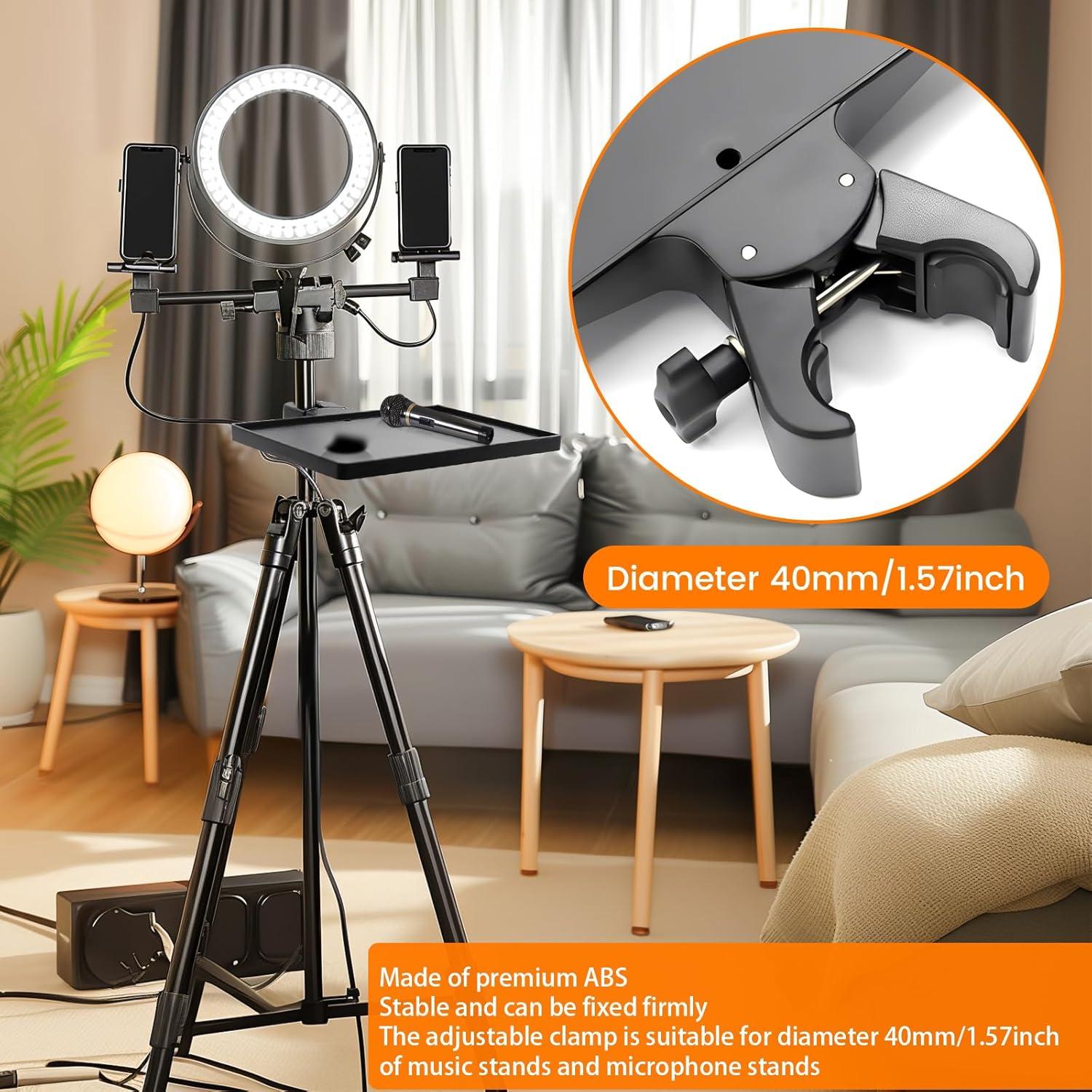 Bandeja Soporte Micrófono Ajustable Micro-Tray M-3448-2 22.86x16.76cm