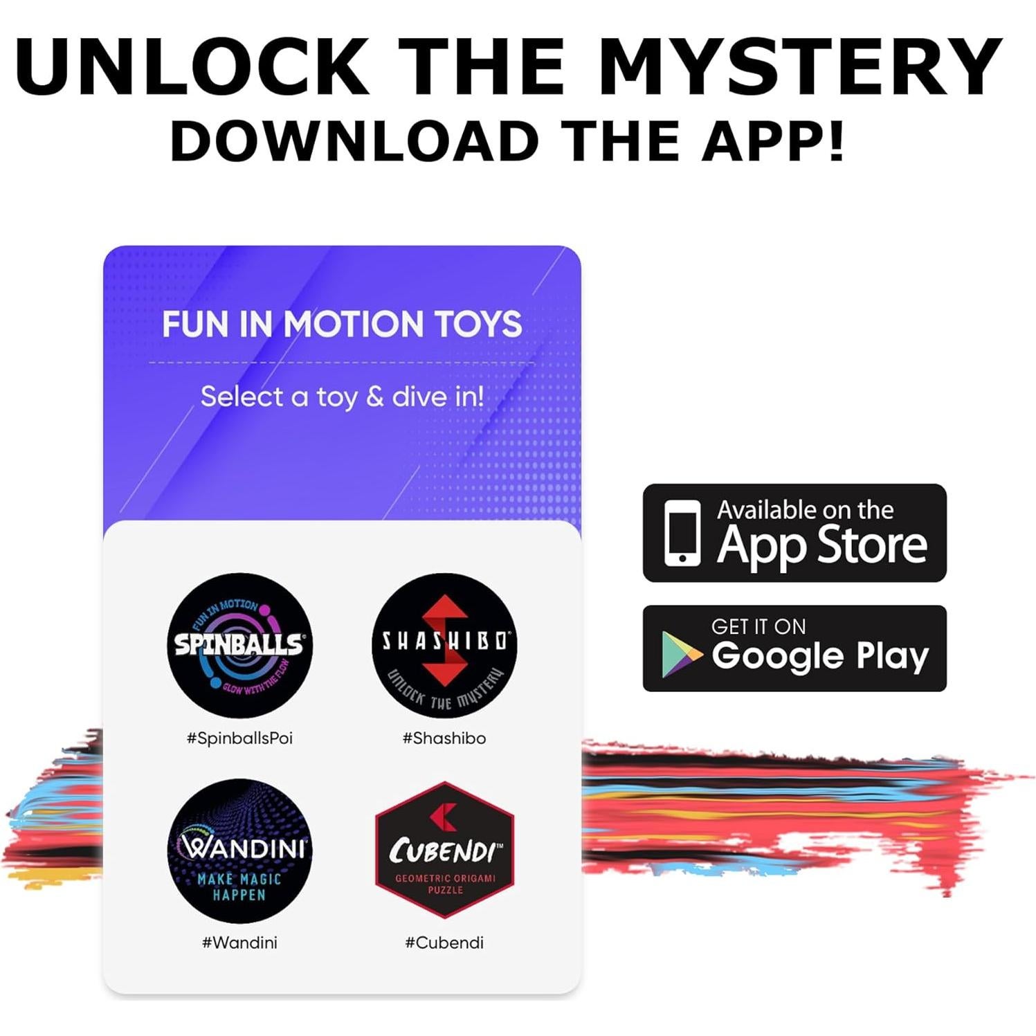 Caja de Regalo SHASHIBO 4 Piezas Juguete Magnético 3D