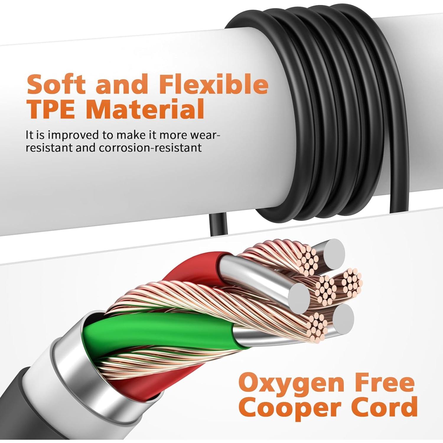 Auriculares USB-C ACANDYA con micrófono y gancho ergonómico