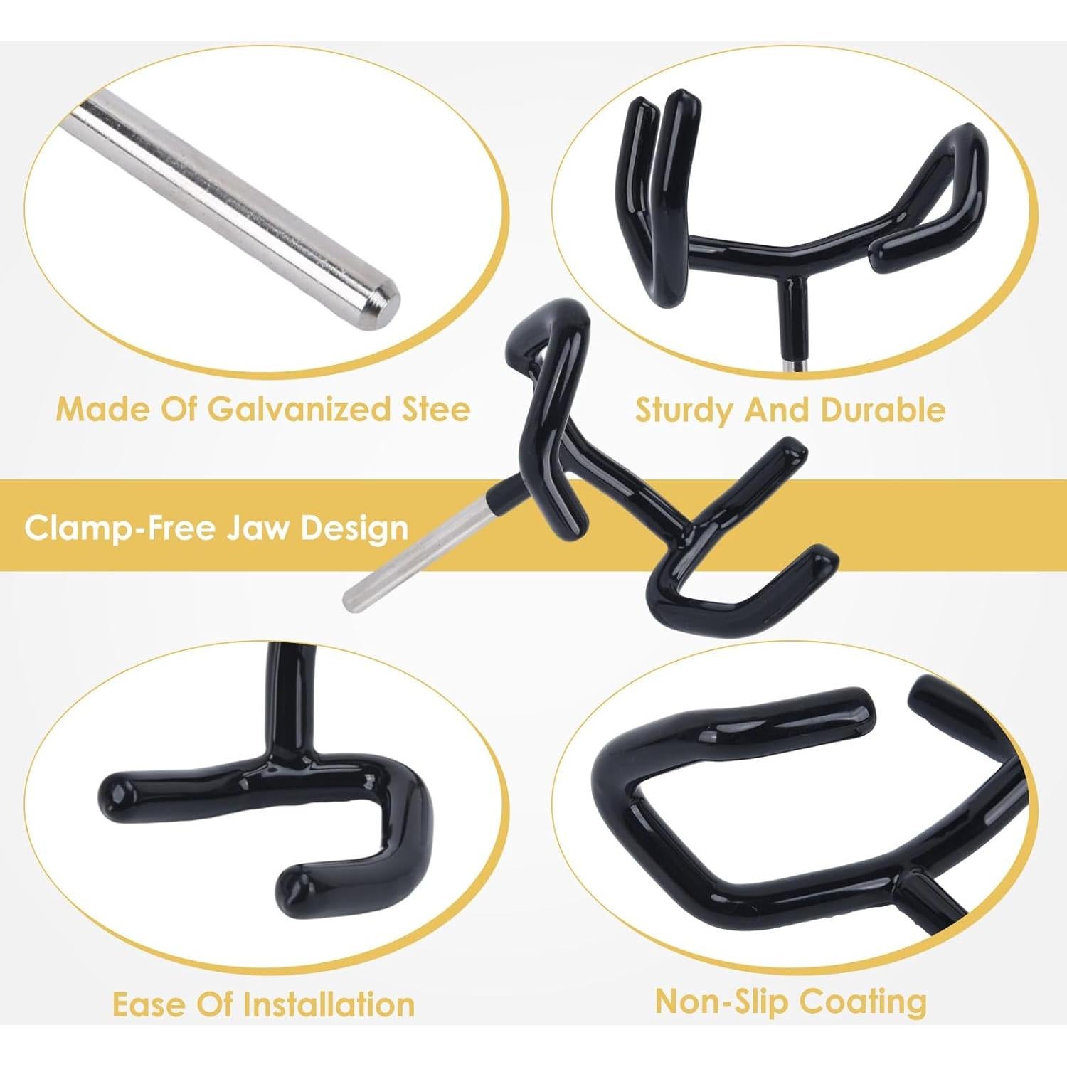 Soporte de Micrófono Boom de Acero Galvanizado 17x13 cm