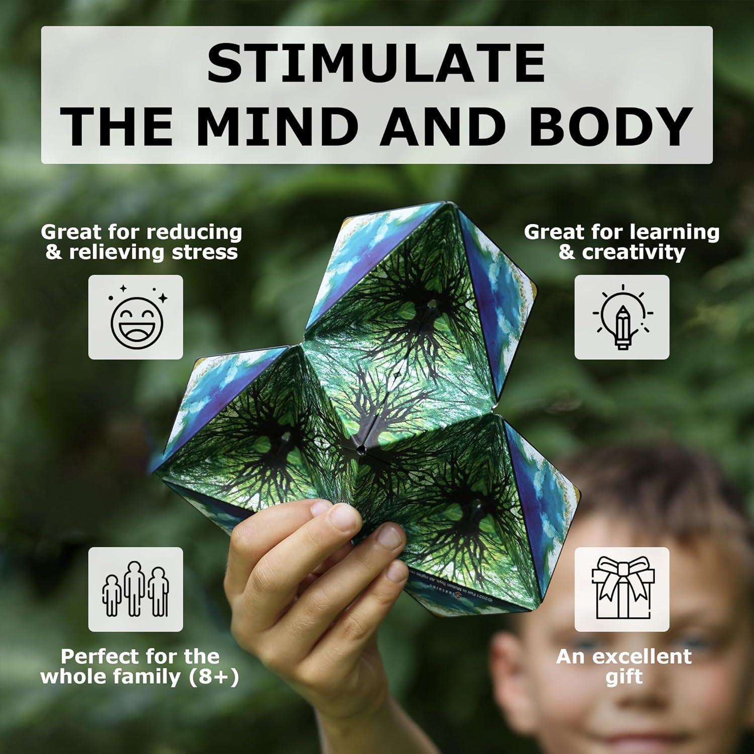 Cubo Antiestrés Shashibo Gartel Edición Limitada 4 Piezas