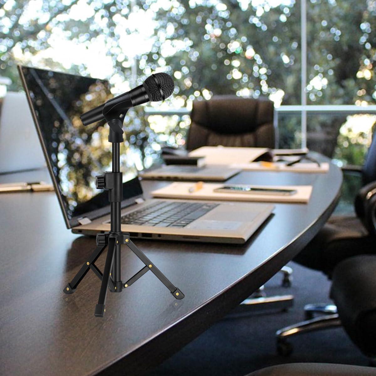 Soporte de Micrófono de Mesa JCTRIWAY Ajustable 40.6 cm