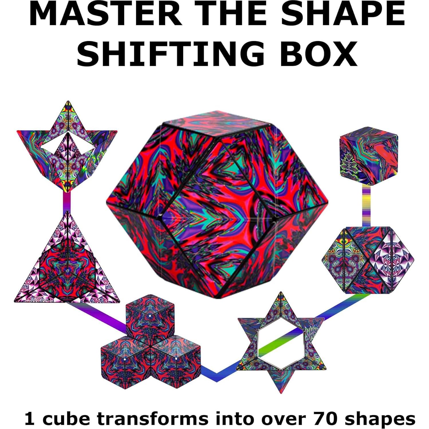 Cubo Antiestrés Shashibo Fun in Motion - Modelo Caos