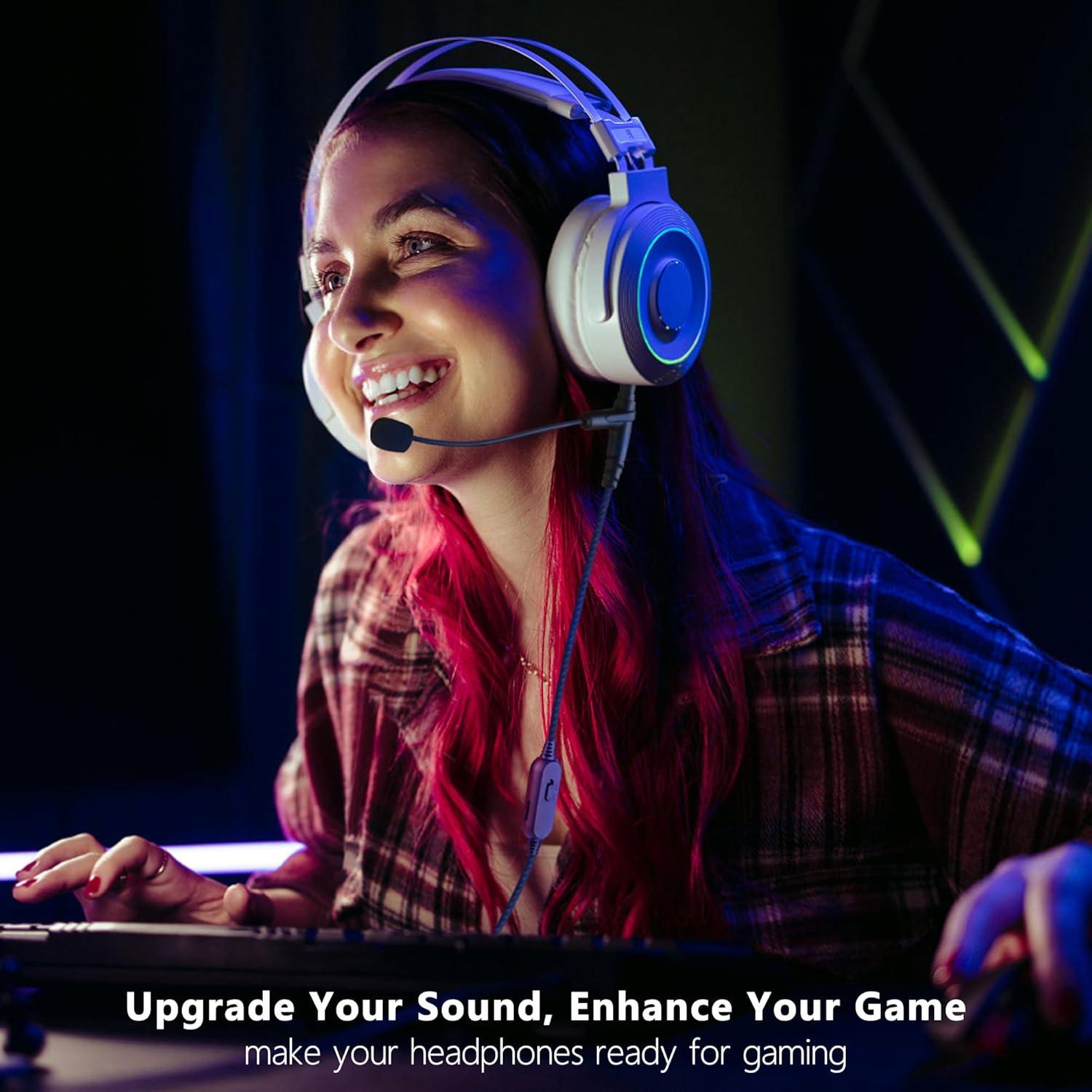 Cable de Micrófono Boom DUNGZDUZ 2.0M con Silencio y Volumen