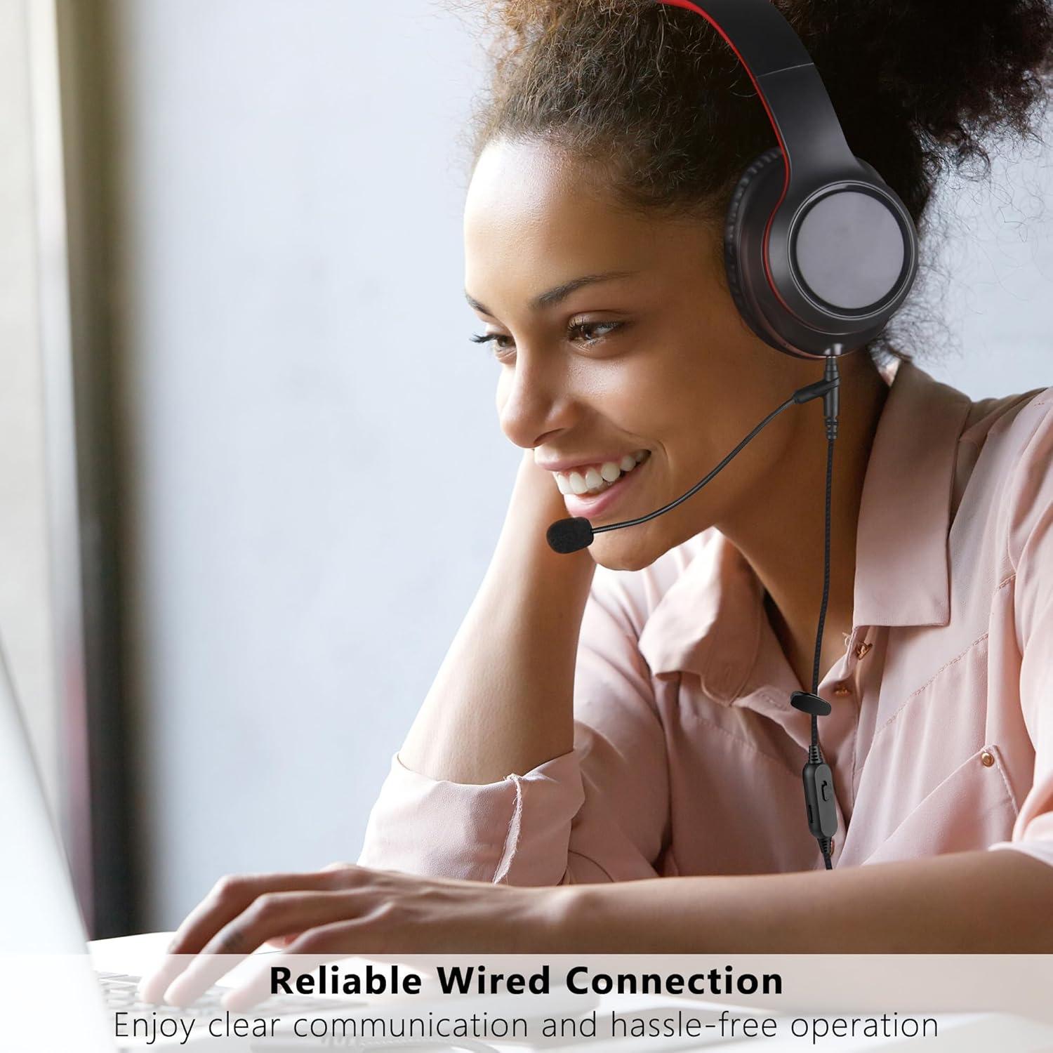 Cable de Micrófono Boom DUNGZDUZ 2.0M con Silencio y Volumen