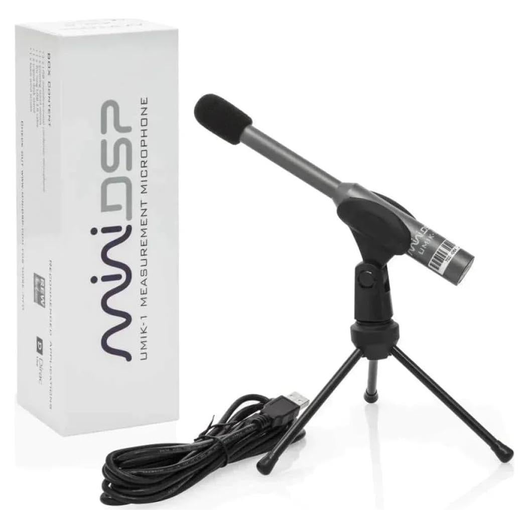 Micrófono de Medición USB UMIK-1 Omni-Direccional 20 Hz-20 kHz