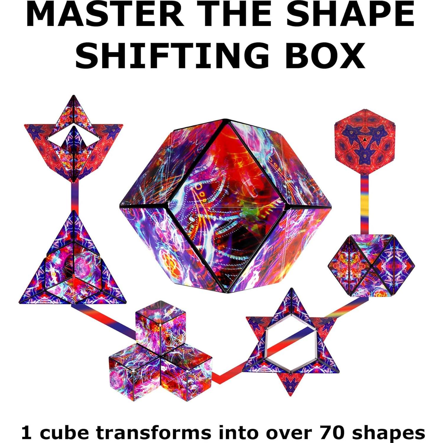 SHASHIBO Cubo Antiestrés - Fun in Motion - 36 Imanes - Jumbie