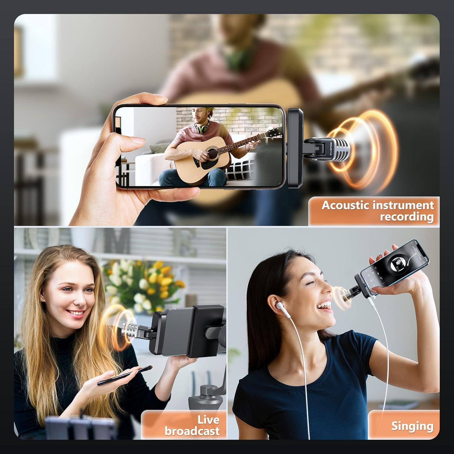 Micrófono Portátil PALOVUE iMic MFi para iPhone/iPad - Cardioide