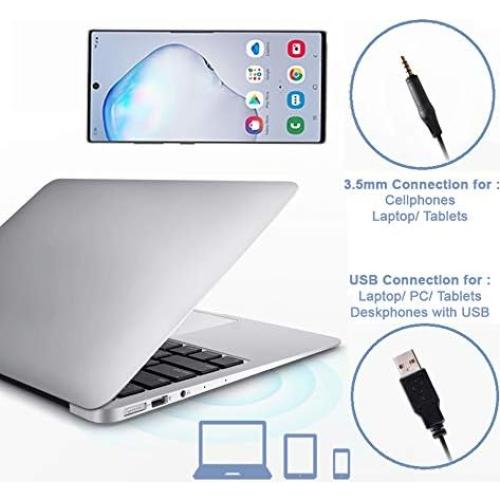 Auricular USB TruVoice VoicePro 30 con Webcam 1080P