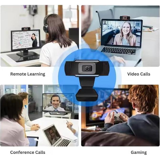 Auricular USB TruVoice VoicePro 30 con Webcam 1080P