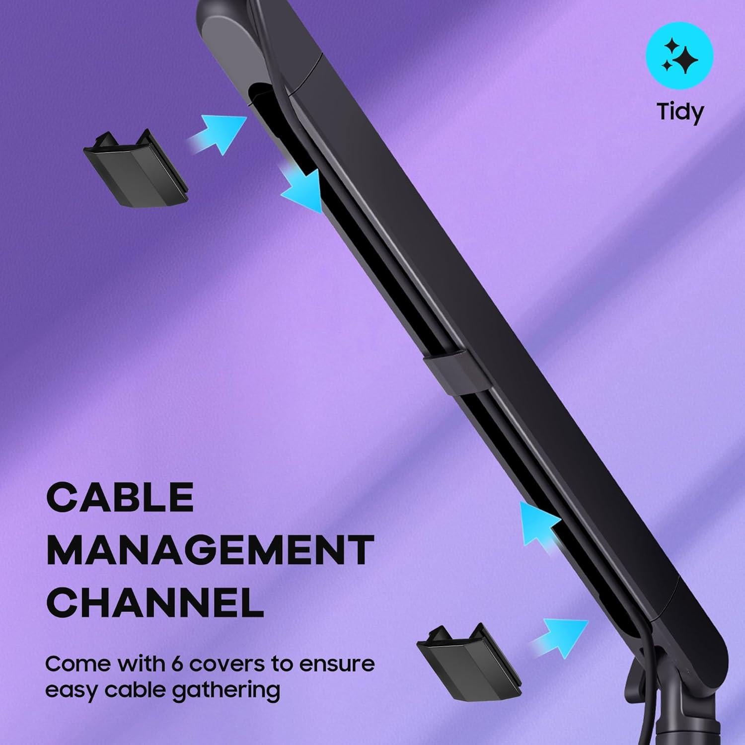 Soporte de Micrófono CAHAYA de Bajo Perfil 360° Ajustable