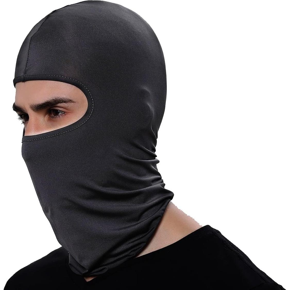 Paquete de 3 Pasamontañas Balaclava Gris Oscuro - Unisex