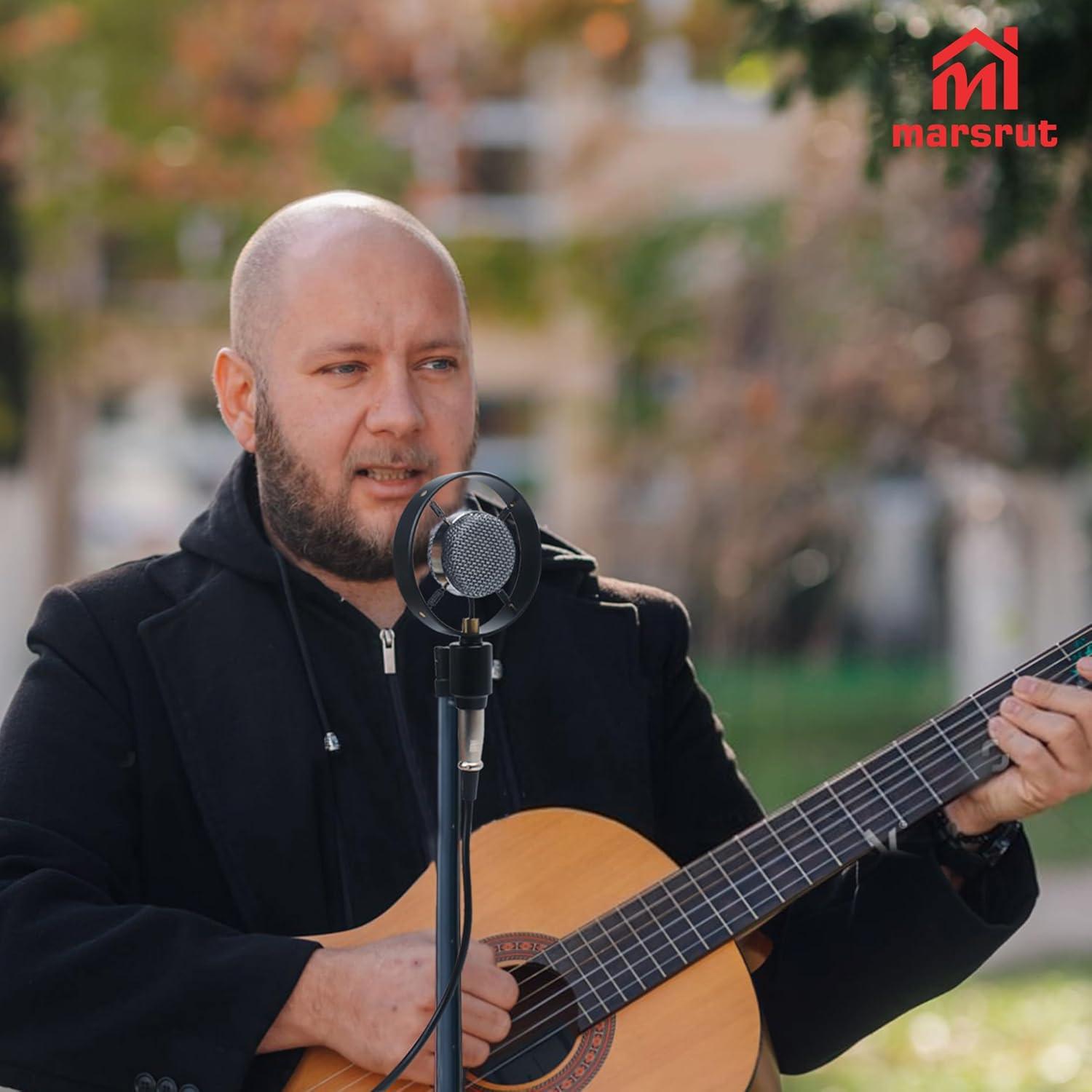 Micrófono Vintage Marsrut de Condensador 26mm para Voz