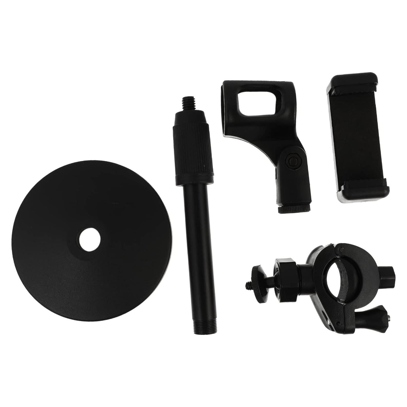 Soporte de Micrófono Ajustable Yardwe para Escritorio Negro