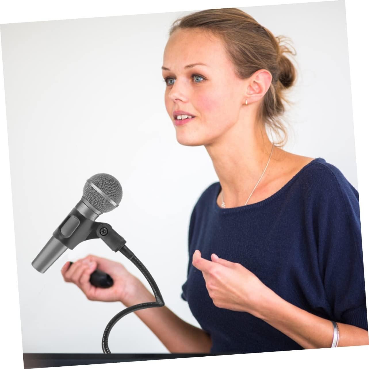 Soporte de Micrófono Universal BESPORTBLE Ajustable Negro 46cm