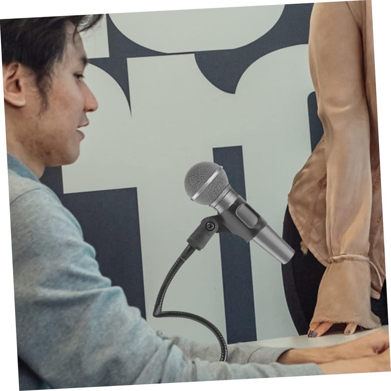 Soporte de Micrófono Universal BESPORTBLE Ajustable Negro 46cm