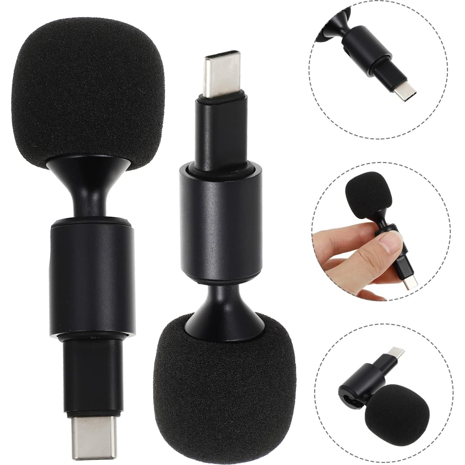 Micrófono Tipo-C VICASKY para Teléfono y Laptop - Omnidireccional