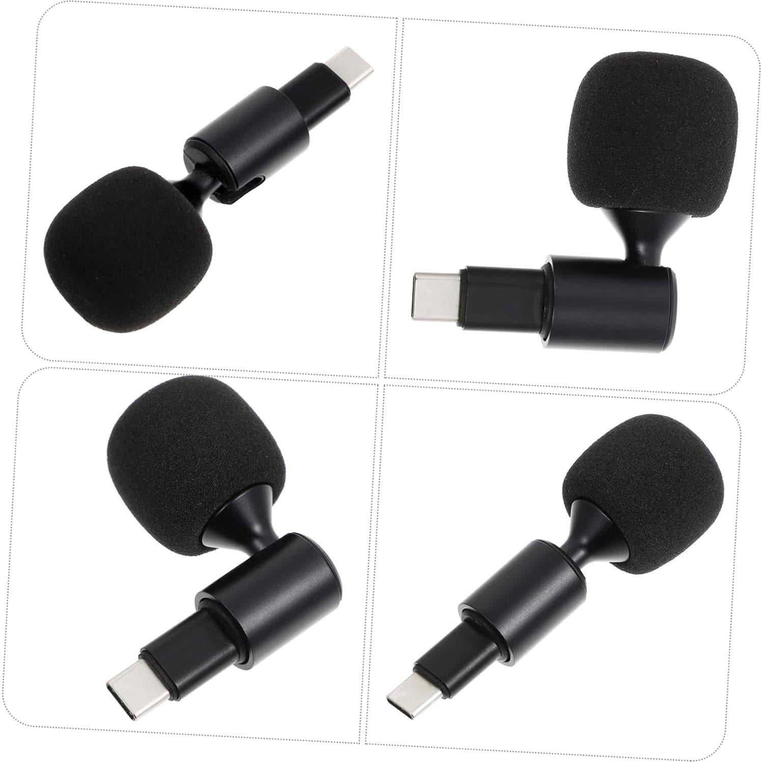 Micrófono USB-C Flexible Ibasenice para Grabación y Transmisión