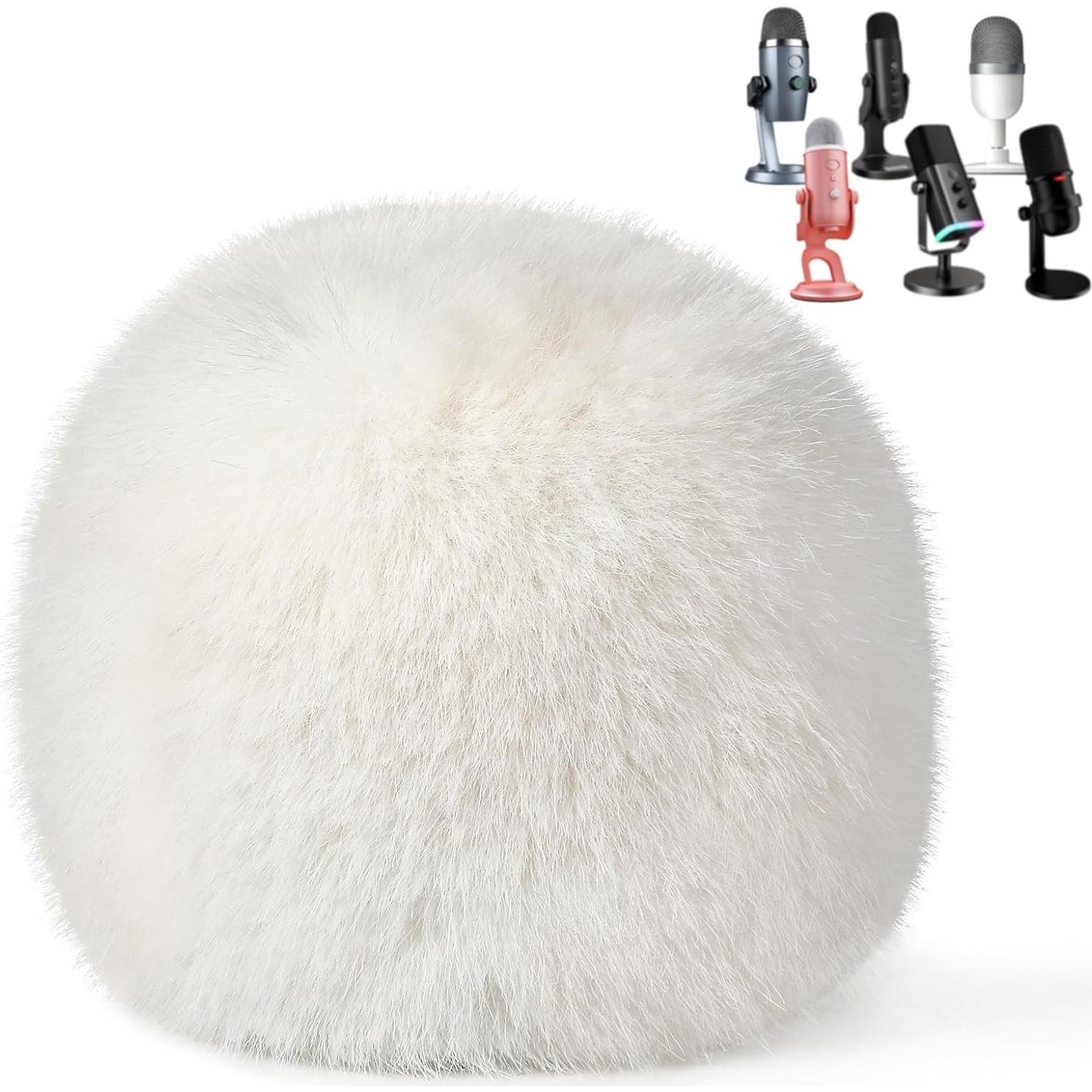 Micrófono USB para Juegos ZealSound K66P-S con Cubierta Peluda