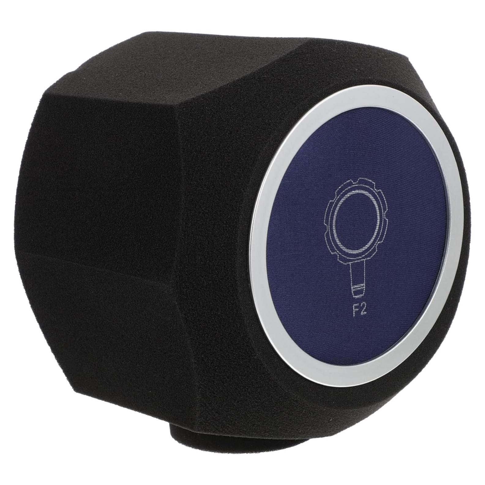 Cubierta de Esponja para Micrófono Milisten Azul 19.5x16.5cm