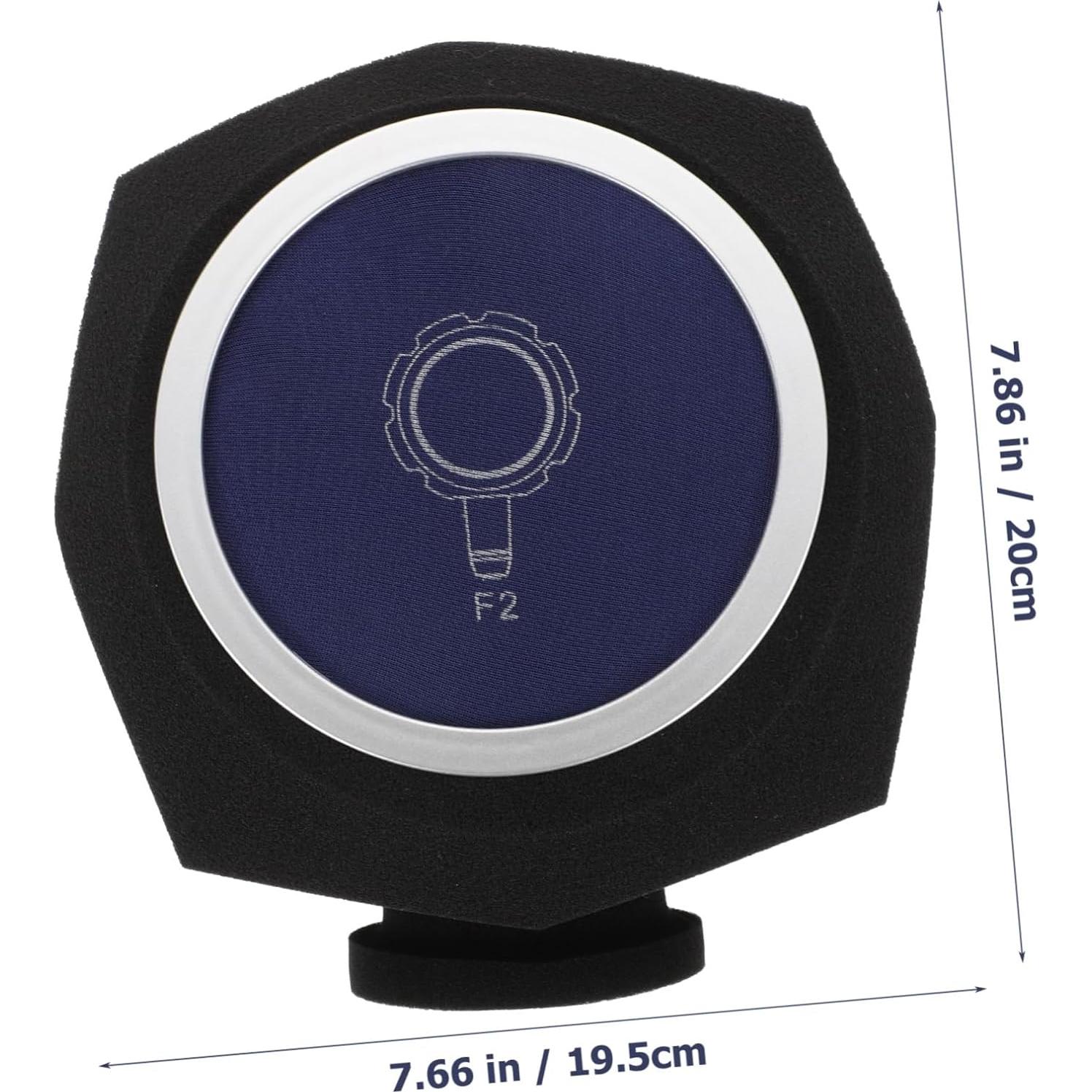 Cubierta de Esponja para Micrófono Milisten Azul 19.5x16.5cm