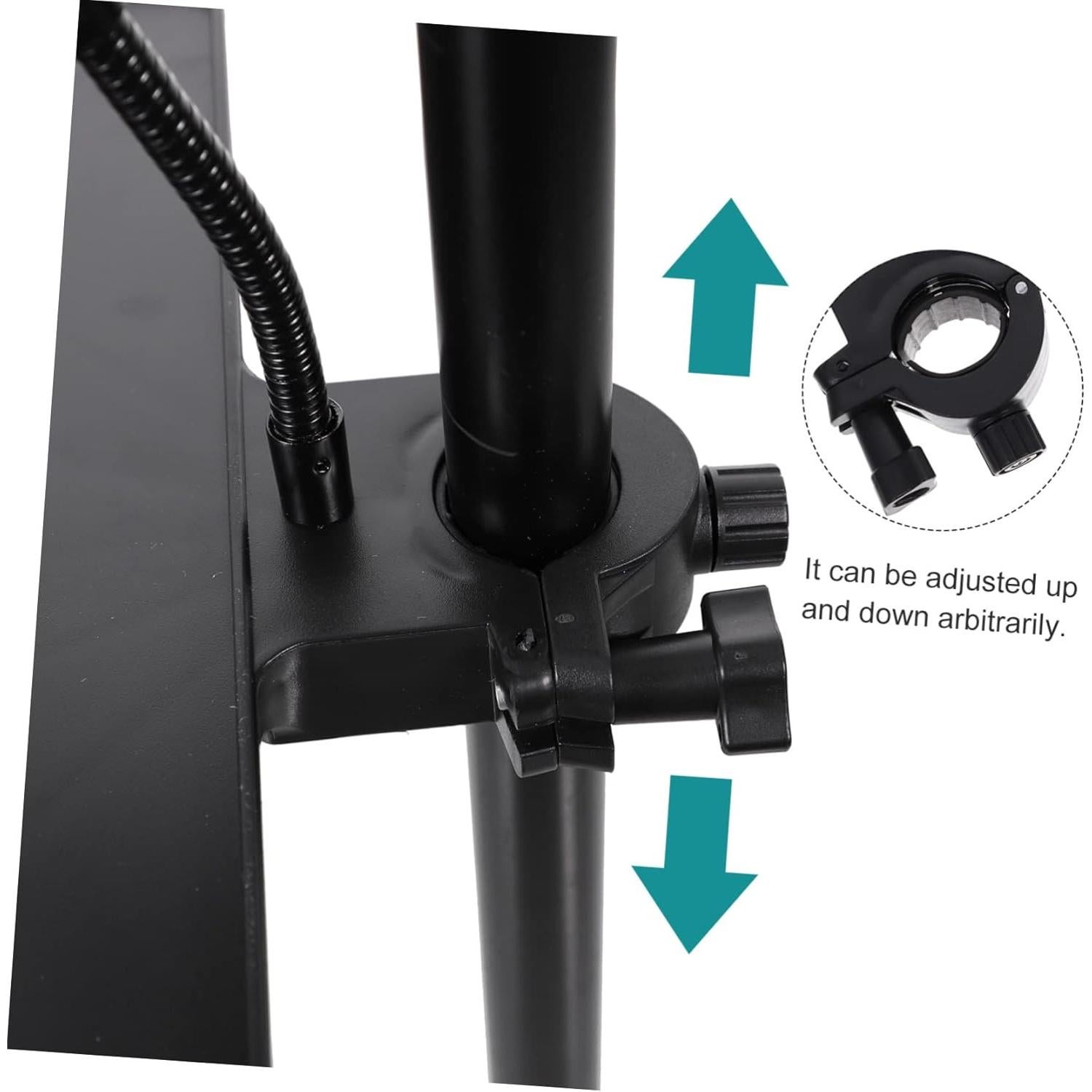 Soporte de Micrófono con Bandeja y Abrazadera para Móvil