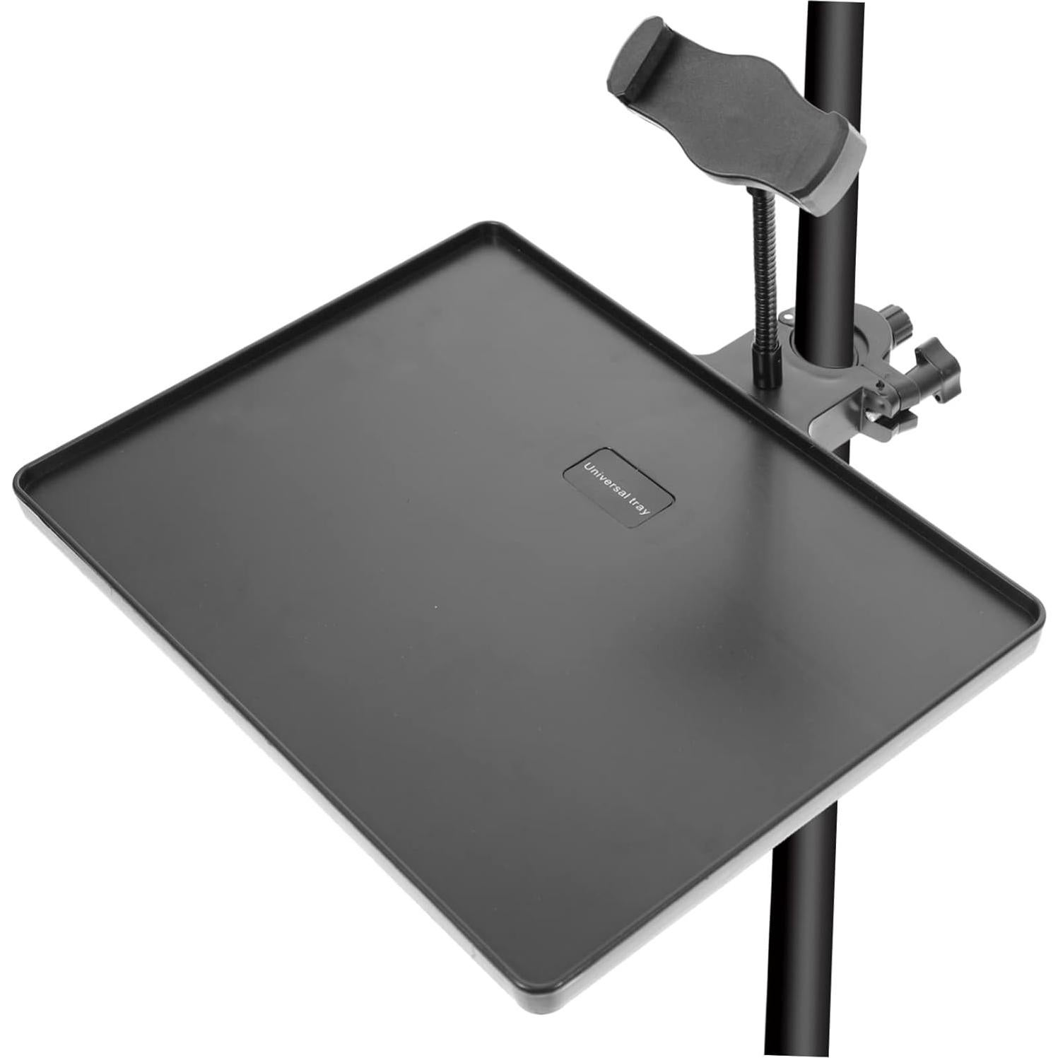 Soporte de Micrófono con Bandeja y Abrazadera para Móvil