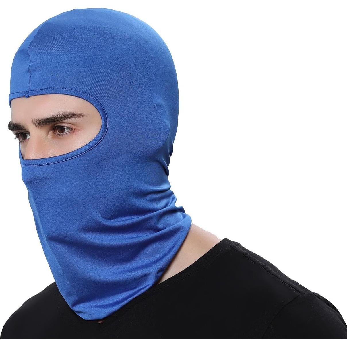 Paquete de 3 Pasamontañas Unisex Azul para Aire Libre