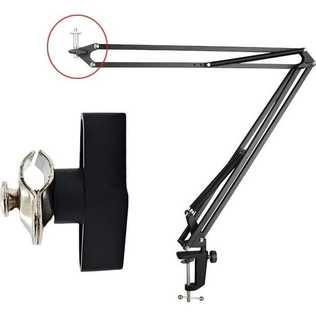Paquete de 3 Soportes de Tornillo para Micrófono y Lámpara