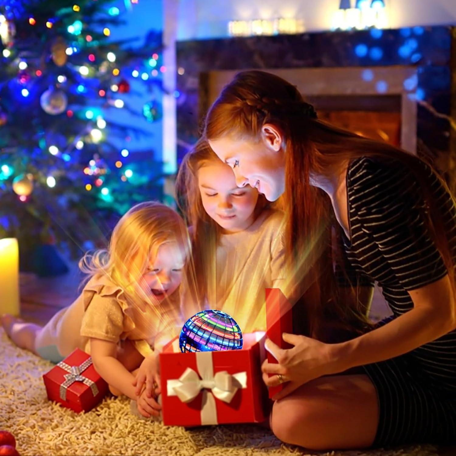 Bola Orbital Voladora SAMFIWI Azul 2024 con Luces RGB