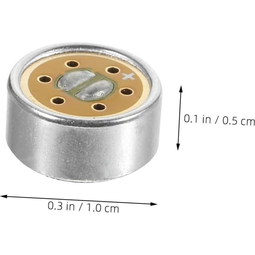 Yardwe 2pcs Handheld Condenser Microphone Core Cardioid Directional Design for Live Streaming and Voice Recognition Build Noise Reduction for Audio