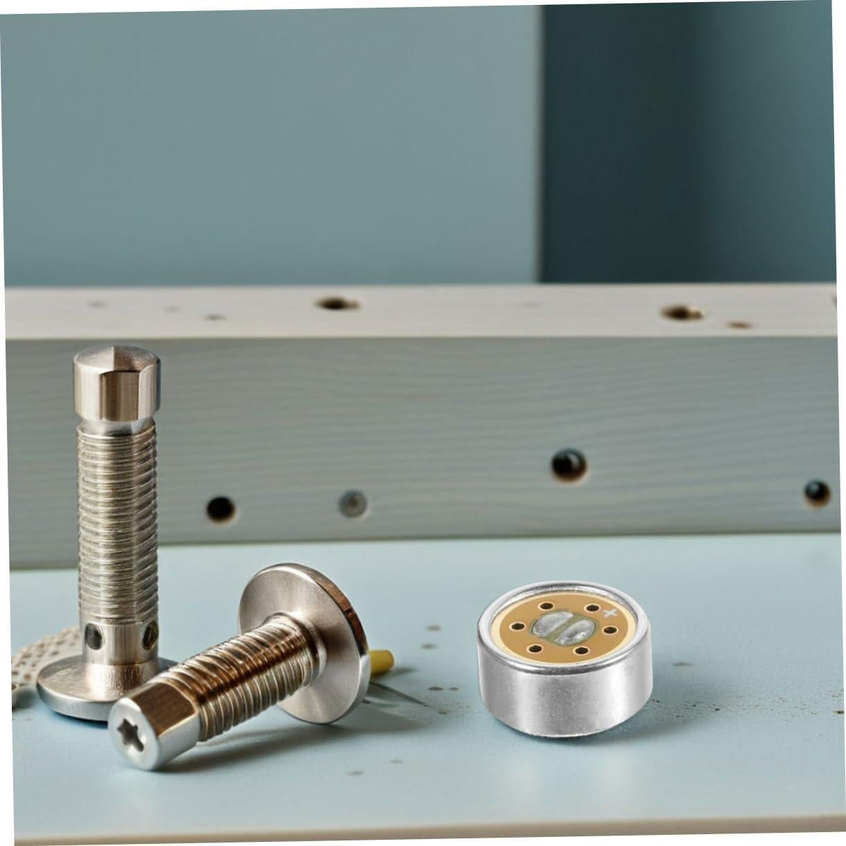 Yardwe 2pcs Handheld Condenser Microphone Core Cardioid Directional Design for Live Streaming and Voice Recognition Build Noise Reduction for Audio