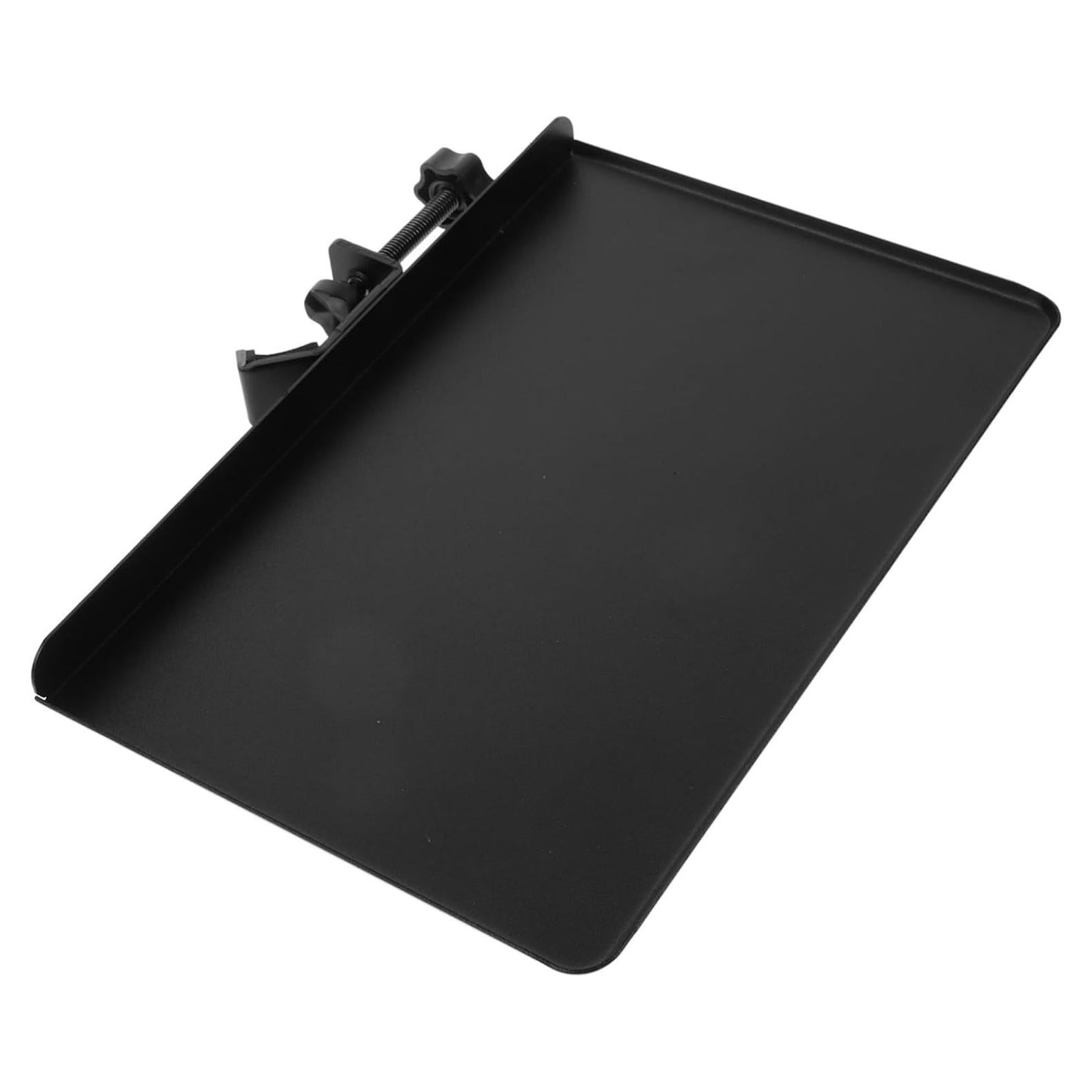 Microphone Sound Card Tray Durable Shelf Bracket for Live Streaming Photography Support and Mic Stand Use Raised Edges Prevent Slipping Easy to Use