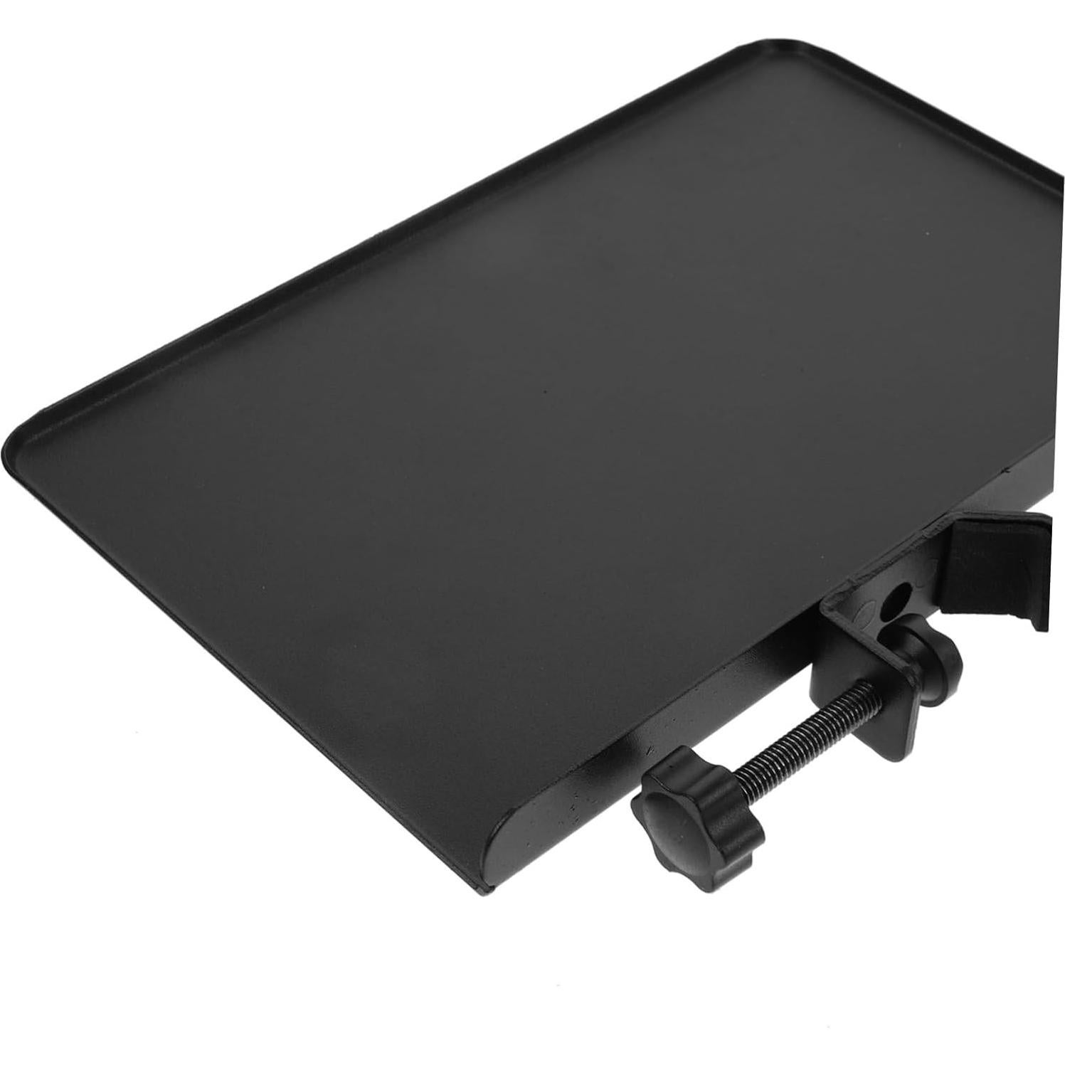 Microphone Sound Card Tray Durable Shelf Bracket for Live Streaming Photography Support and Mic Stand Use Raised Edges Prevent Slipping Easy to Use