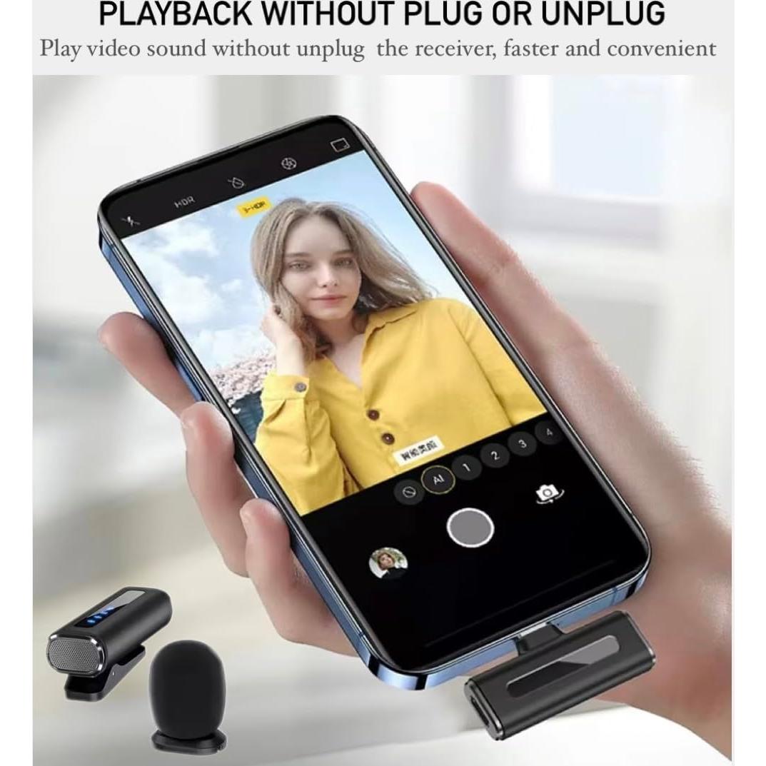 Micrófono Lavalier Inalámbrico DIGIT TROVE DT-AirMicPro 80m