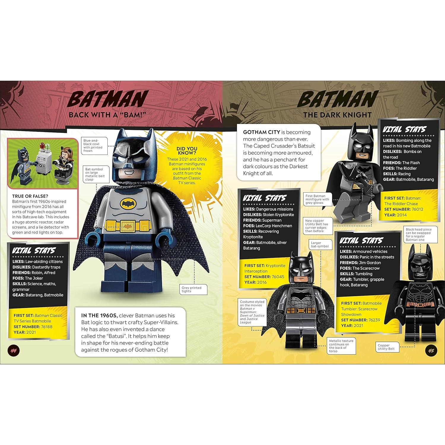 LEGO DC Character Encyclopedia New Edition: With Exclusive LEGO DC Minifigure