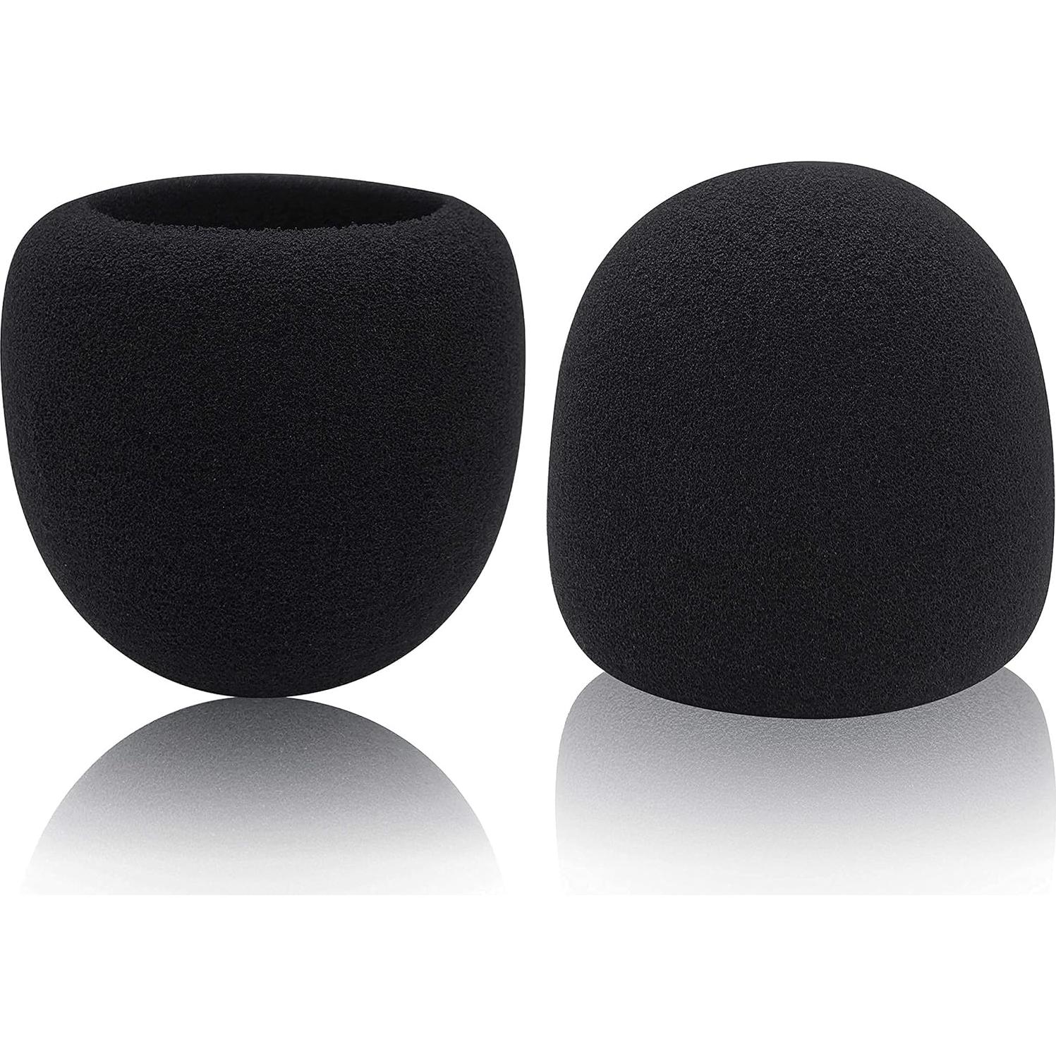Funda de espuma para micrófono Blue Yeti - 2 Pcs, 6.35 cm