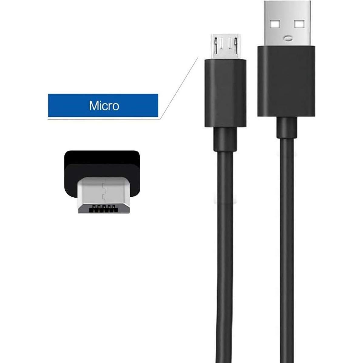 Cable Micro USB TONIWA 2.01m para Micrófonos Blue Yeti X/Nano
