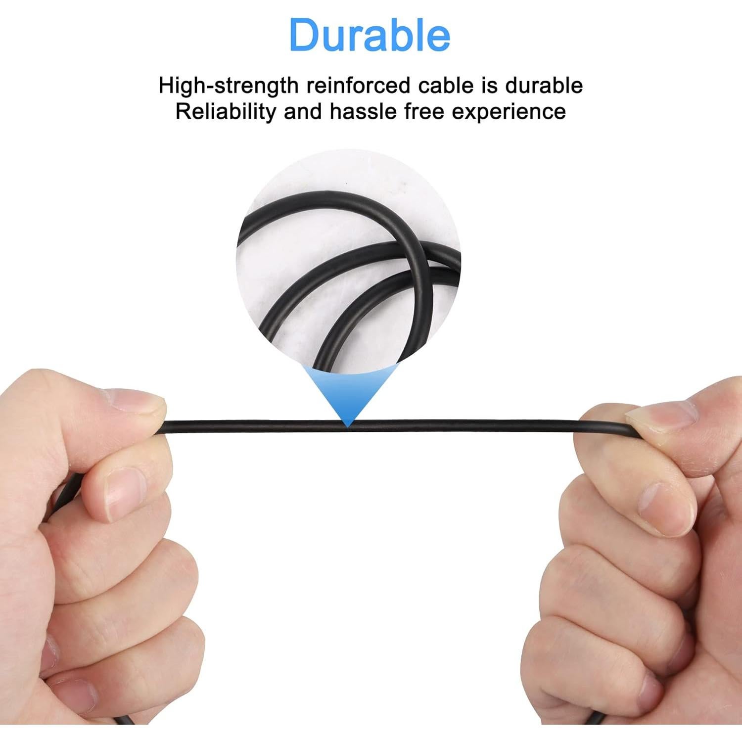 Cable de Micrófono MEIRIYFA 1.34m para Auriculares 3.5mm