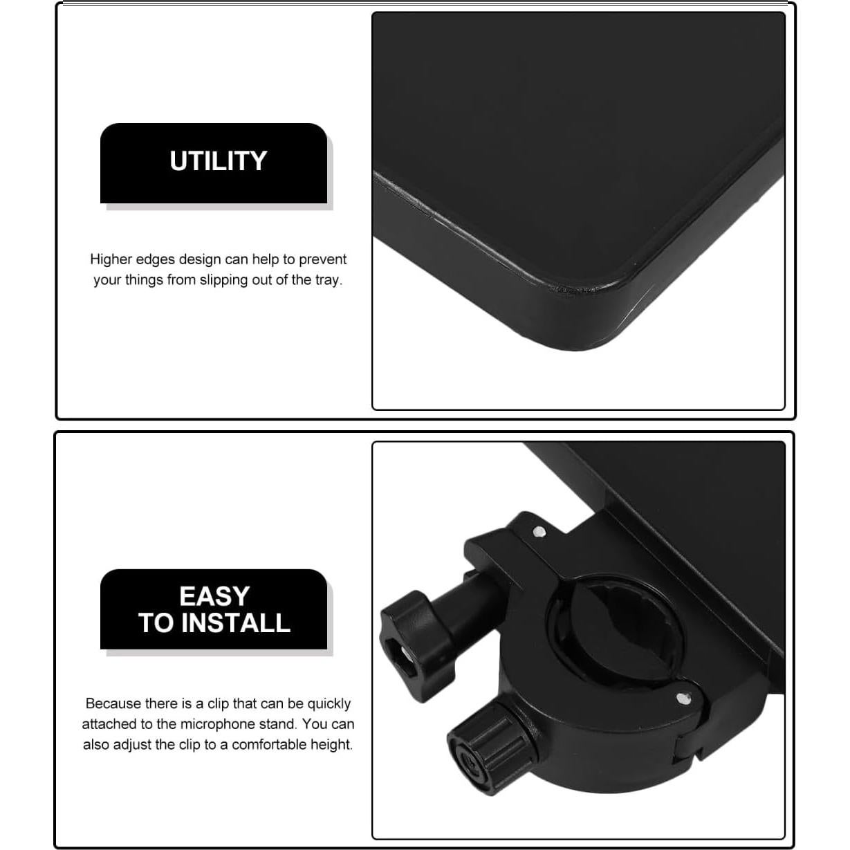 Soporte de Micrófono Vaguelly Ajustable para Mesa 22x16.5cm