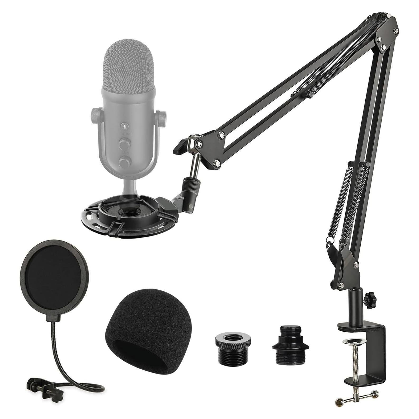 Brazo de Micrófono Razer Seiren V2 Pro Ajustable con Filtro Antipop