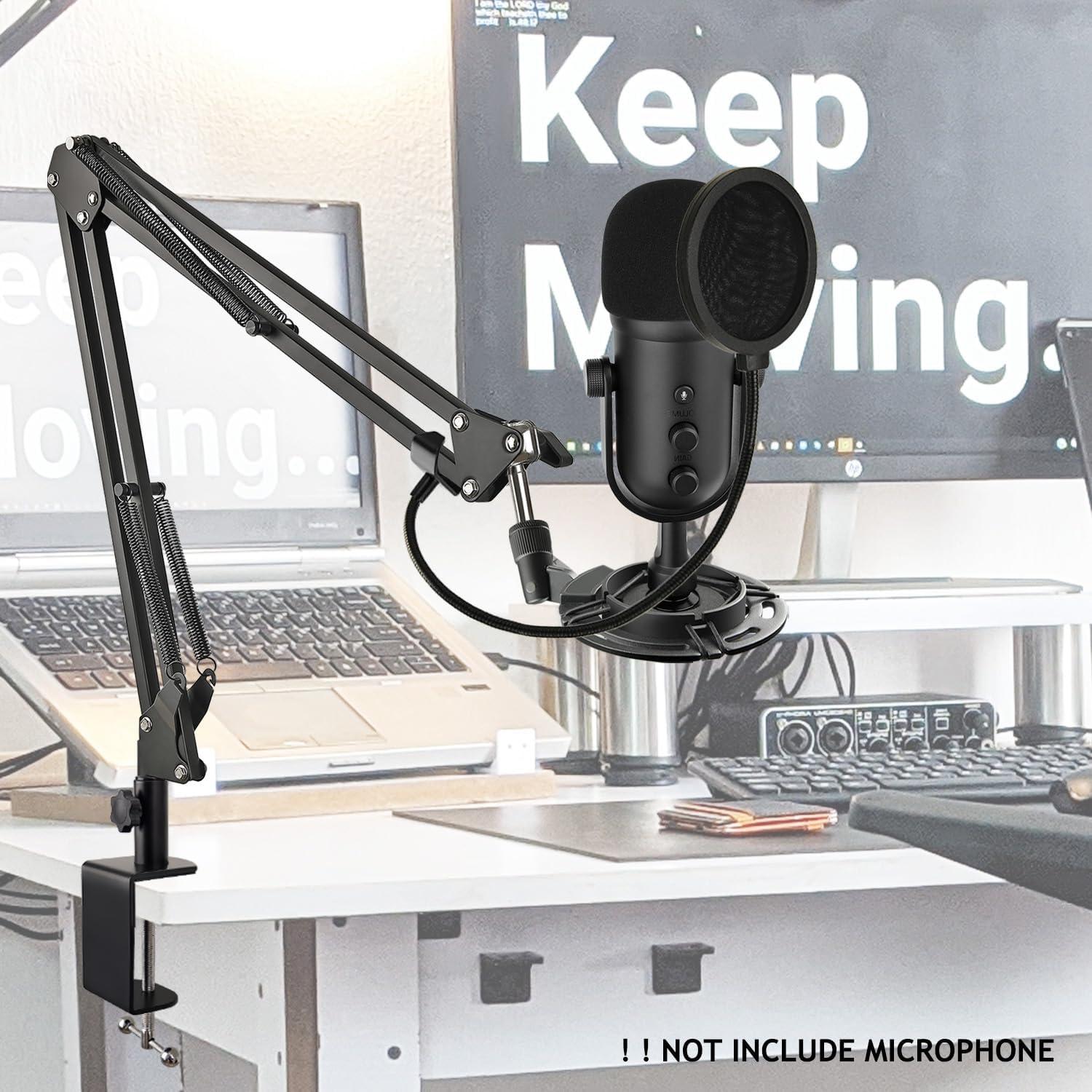 Brazo de Micrófono Razer Seiren V2 Pro Ajustable con Filtro Antipop