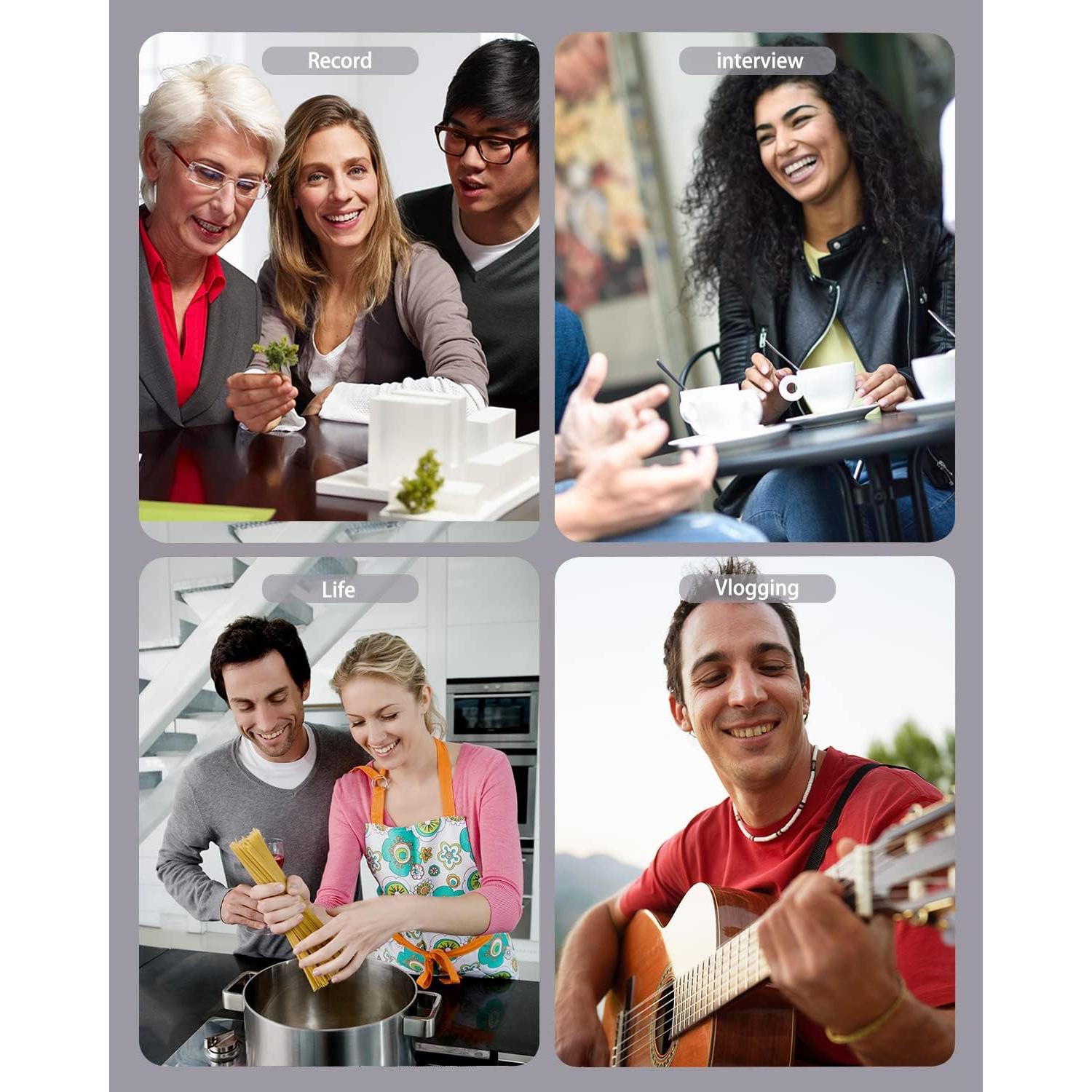 Micrófono Lavalier Inalámbrico KDMLR para iPhone y iPad