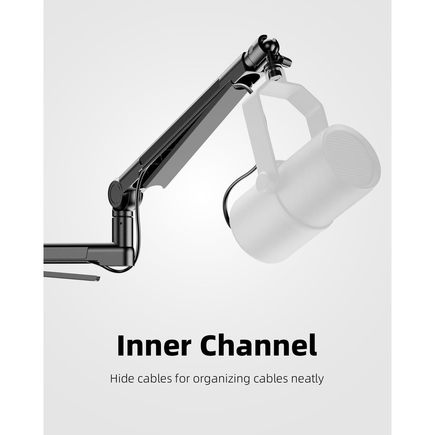 Soporte de Micrófono de Escritorio TODI TDMS03BKUS Ajustable