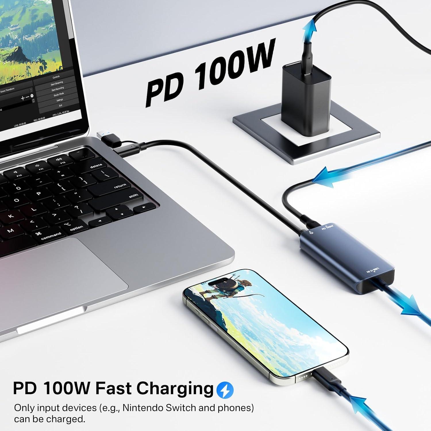 Tarjeta de Captura de Video USB-C VANGREE VC-001 1080P 60FPS