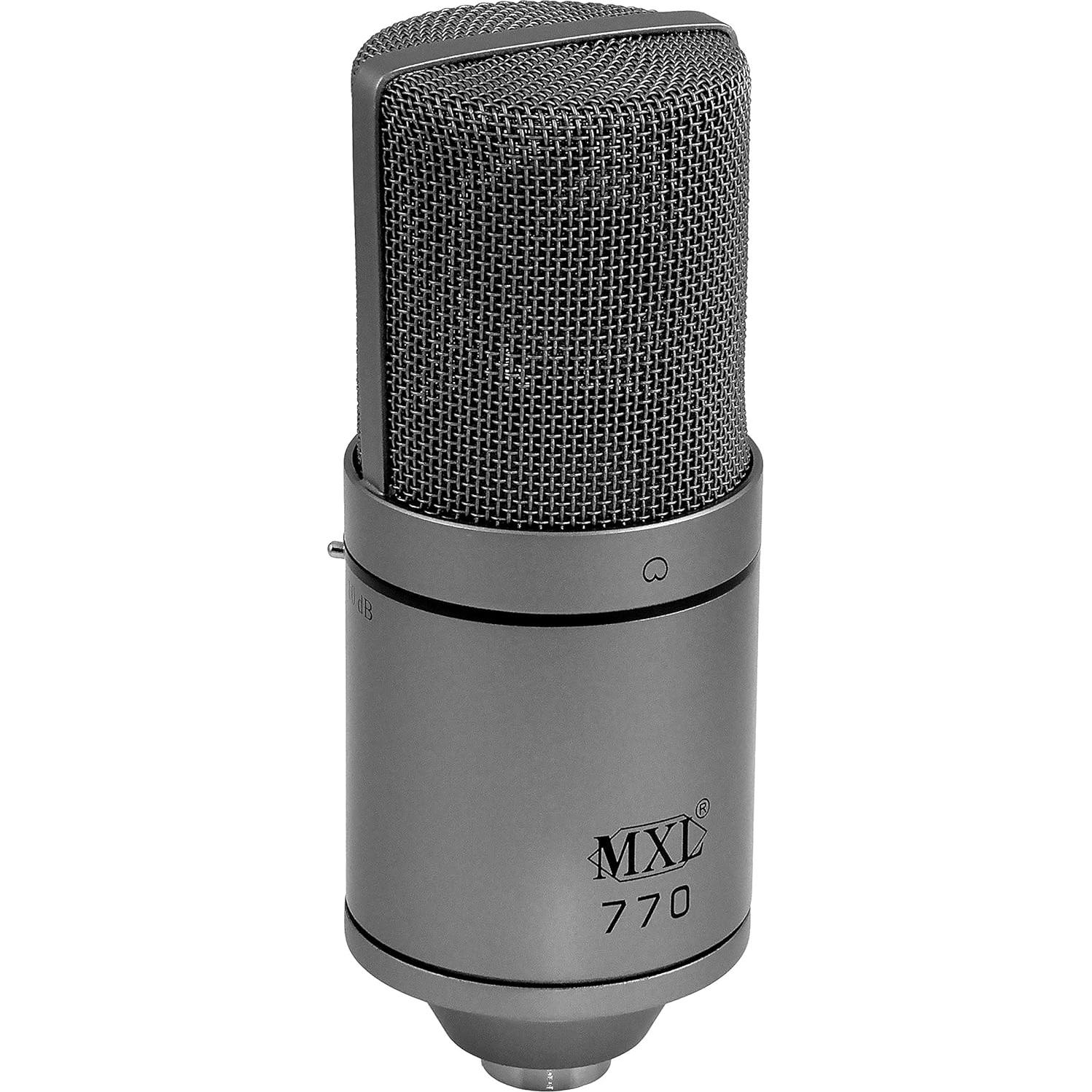 Micrófono de Condensador MXL 770 Cardioide para Estudio y Streaming