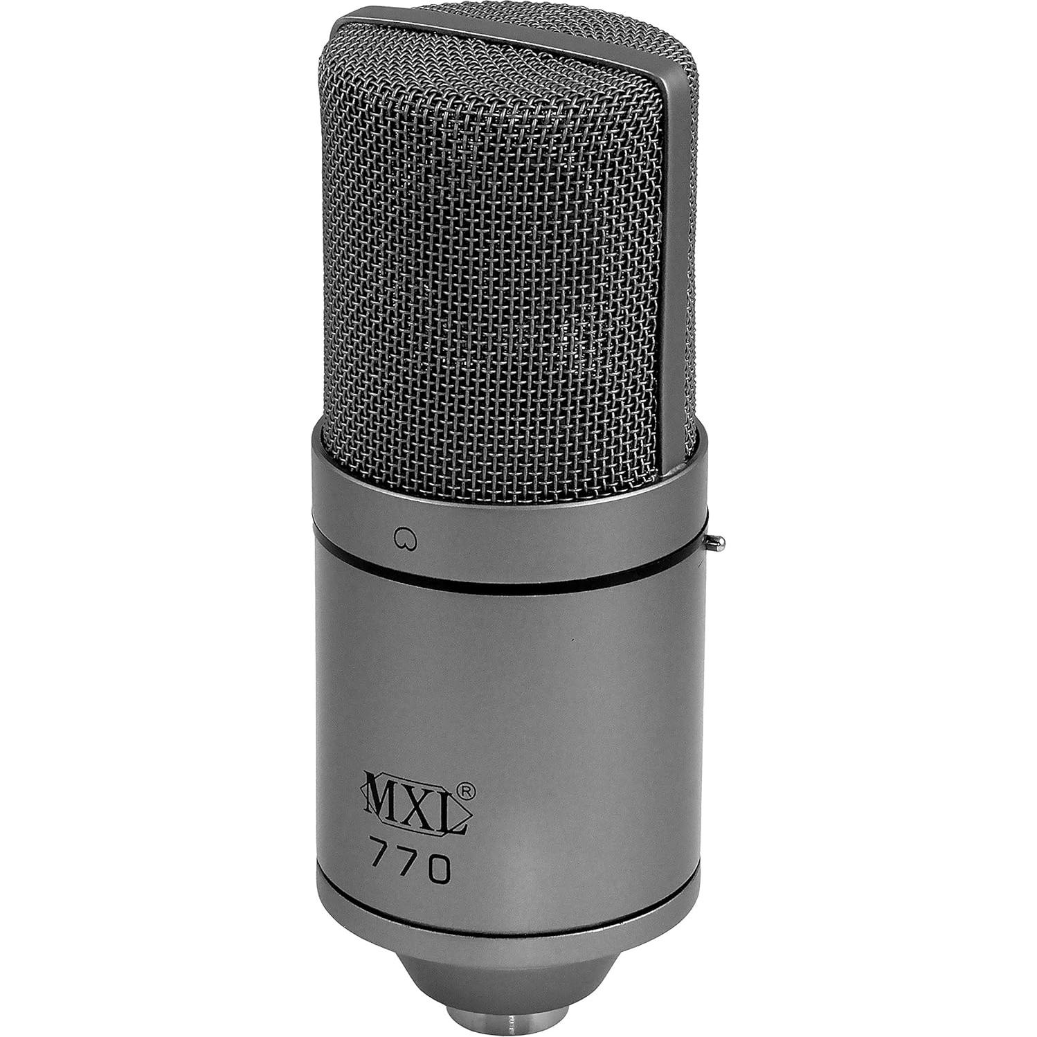 Micrófono de Condensador MXL 770 Cardioide para Estudio y Streaming